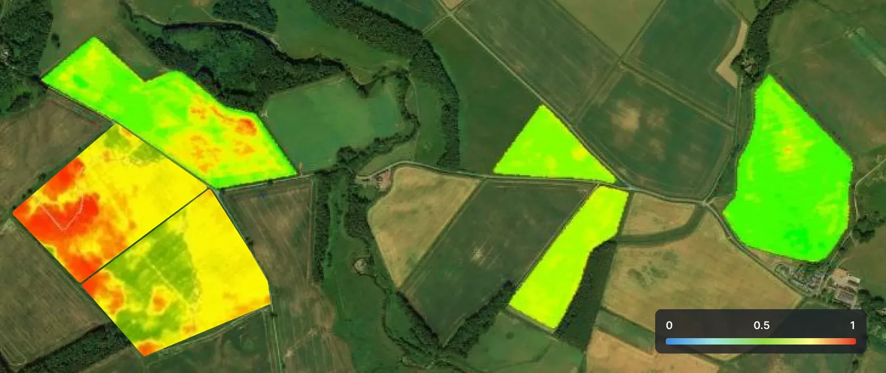 How Satellite Images Are Converted Into NDVI